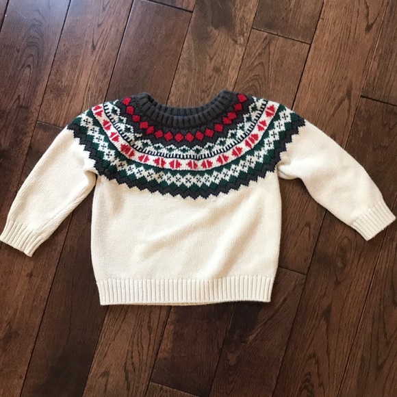 Bundle of Winter Boys Sweater Hoodie Vest Size 12M - Picture 2 of 7